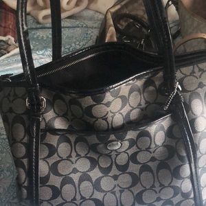 Coach tote handbag